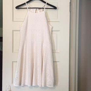 Mossimo Supply Co. Cream Dress